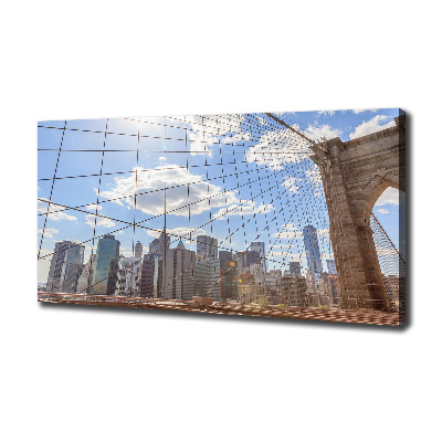 Tableau sur toile Pont de New York