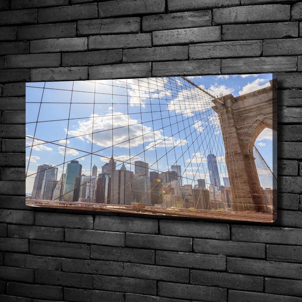 Tableau sur toile Pont de New York