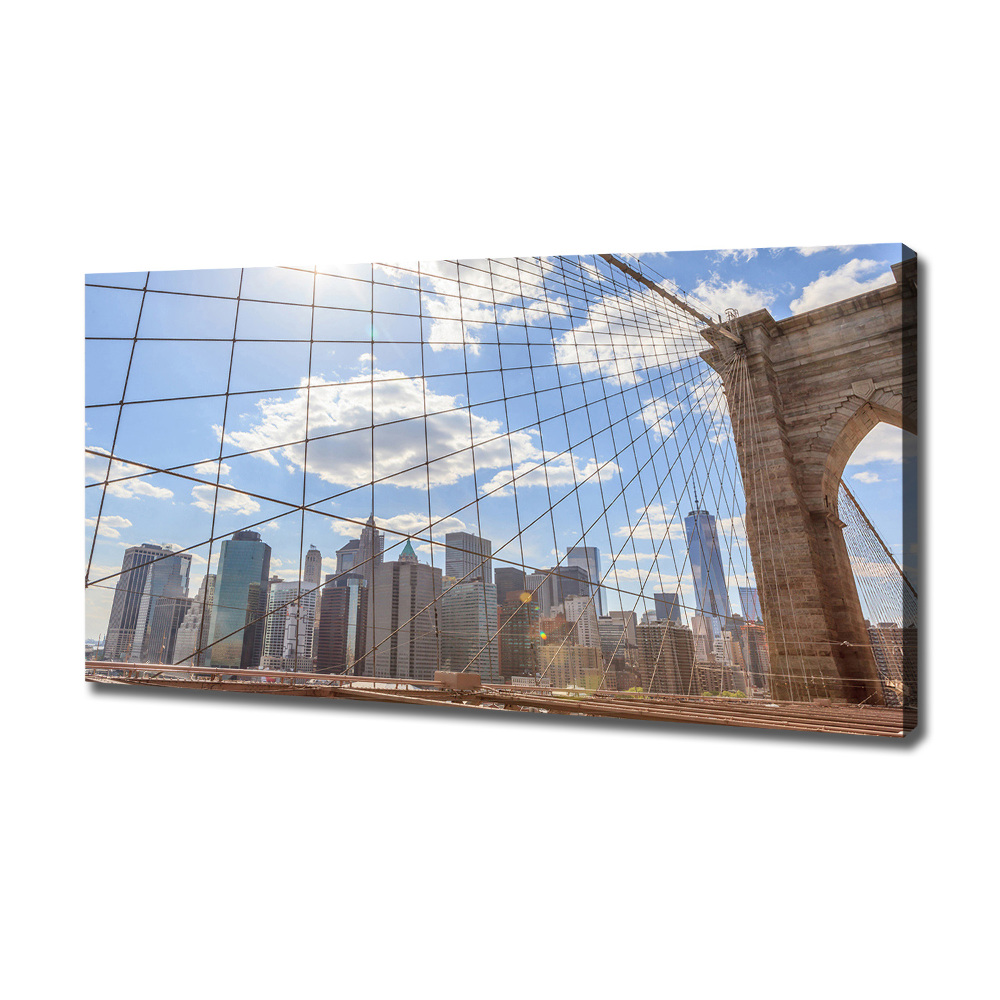 Tableau sur toile Pont de New York