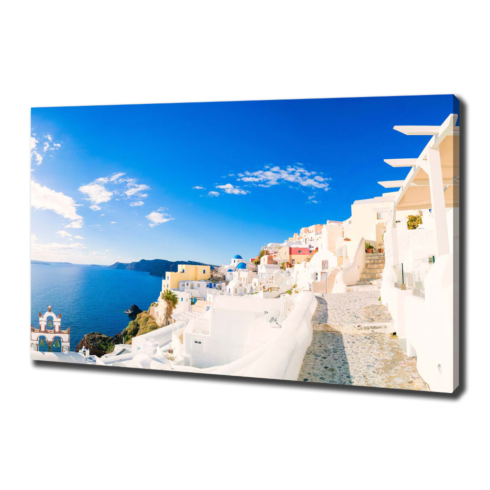 Tableau mural sur toile Santorin Grèce