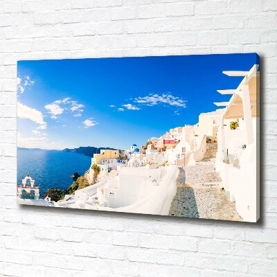 Tableau mural sur toile Santorin Grèce