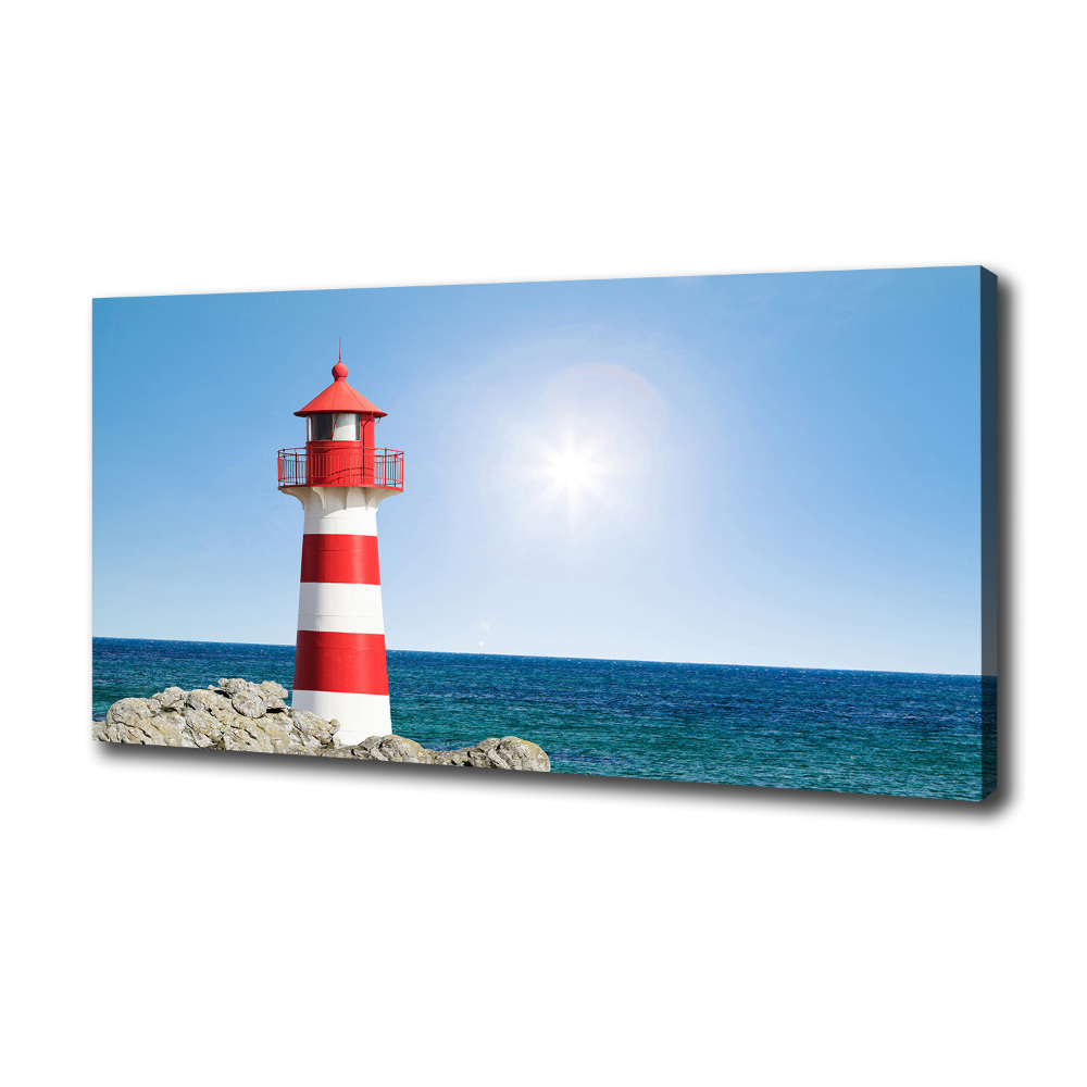 Tableau imprimé sur toile Phare