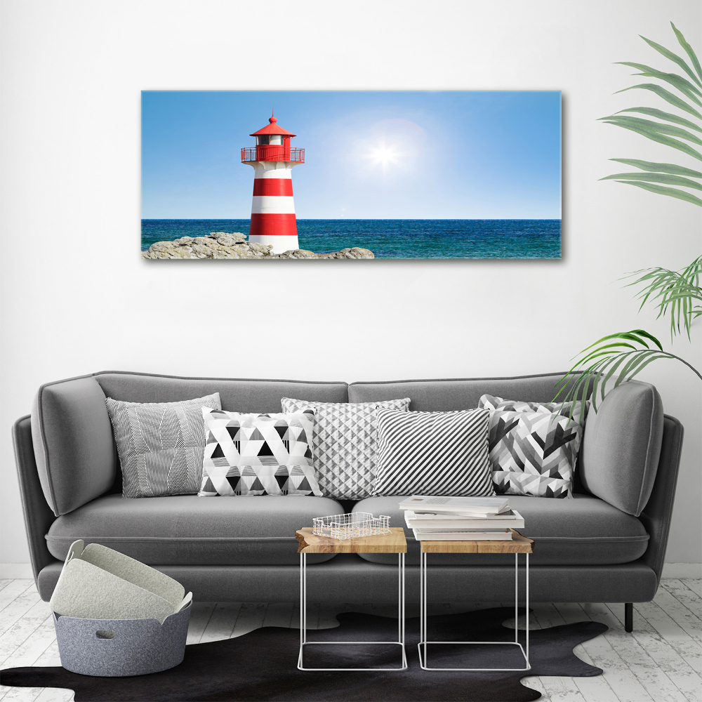 Tableau imprimé sur toile Phare