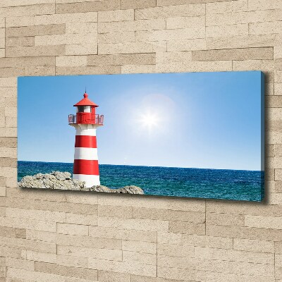 Tableau imprimé sur toile Phare