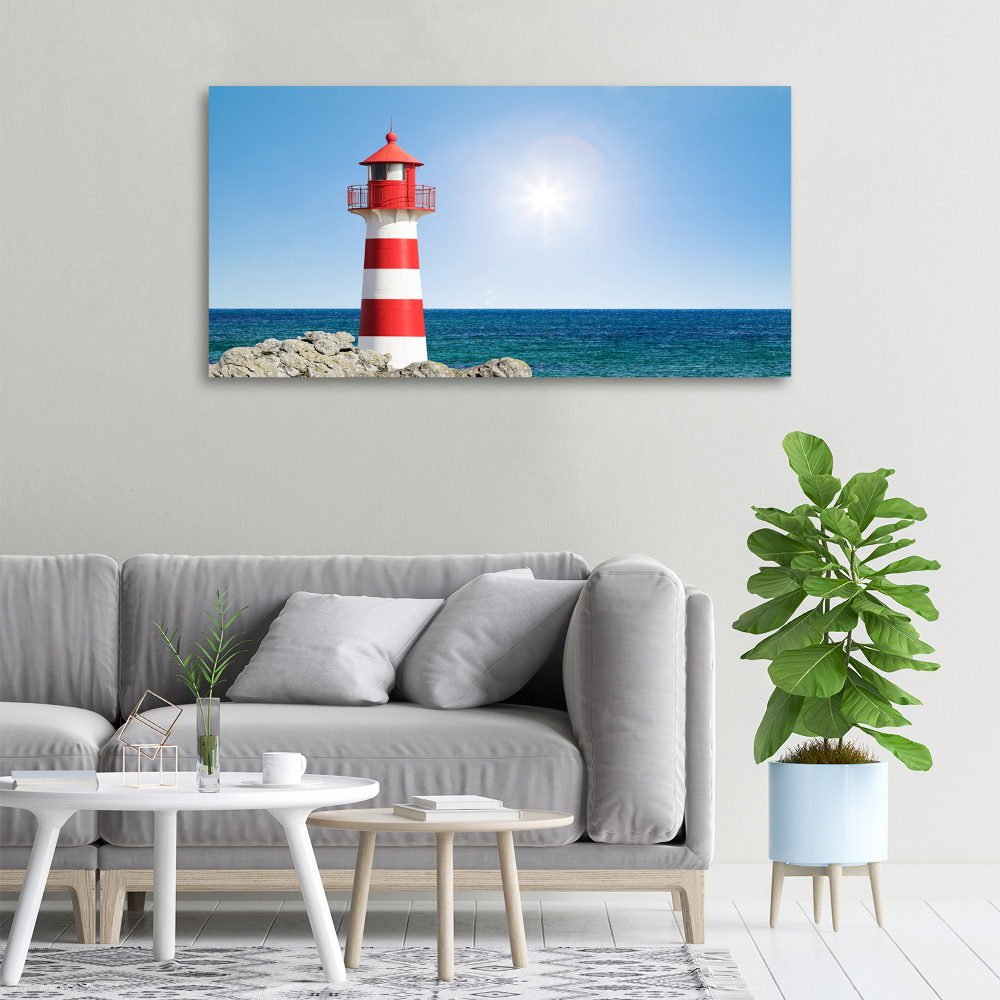 Tableau imprimé sur toile Phare