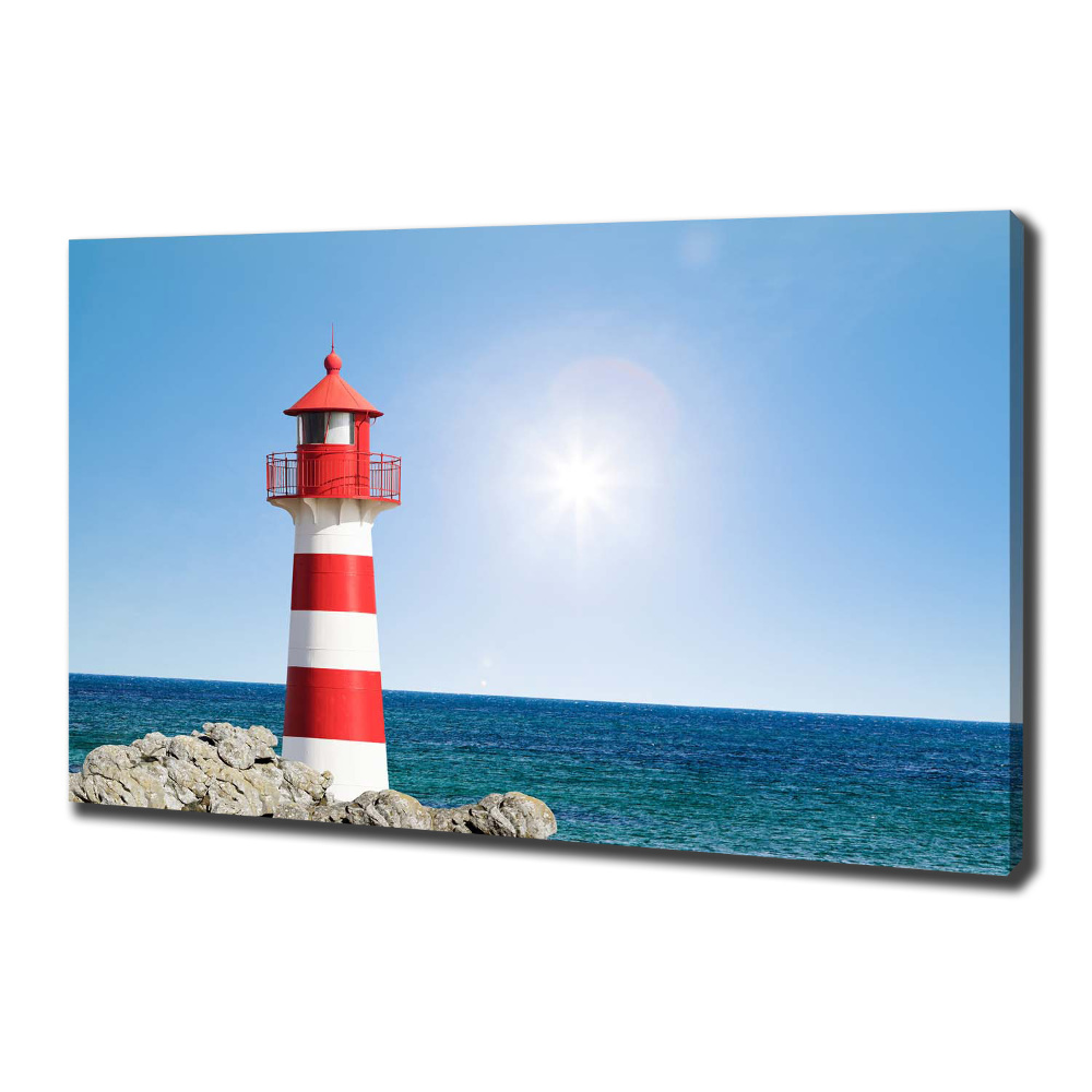 Tableau imprimé sur toile Phare