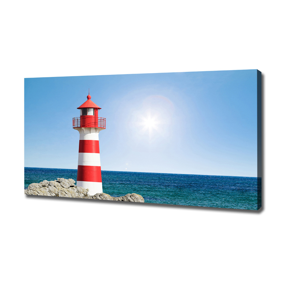 Tableau imprimé sur toile Phare