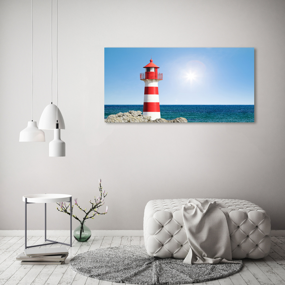 Tableau imprimé sur toile Phare