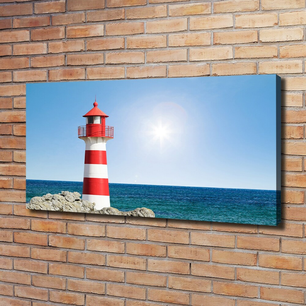 Tableau imprimé sur toile Phare