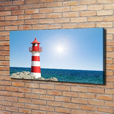 Tableau imprimé sur toile Phare