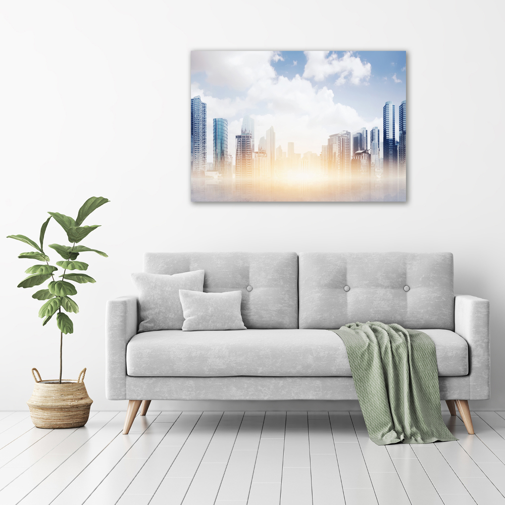 Tableau mural sur toile Les gratte-ciel