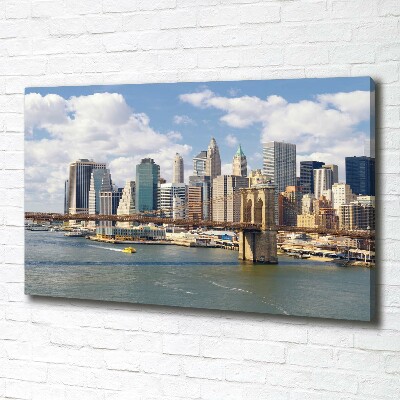 Tableau imprimé sur toile USA Manhattan