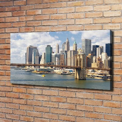 Tableau imprimé sur toile USA Manhattan