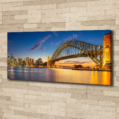 Tableau photo sur toile Panorama de Sydney