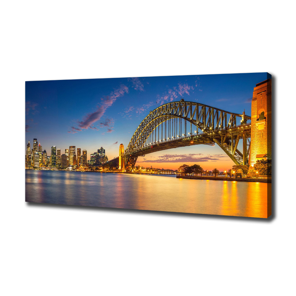 Tableau photo sur toile Panorama de Sydney