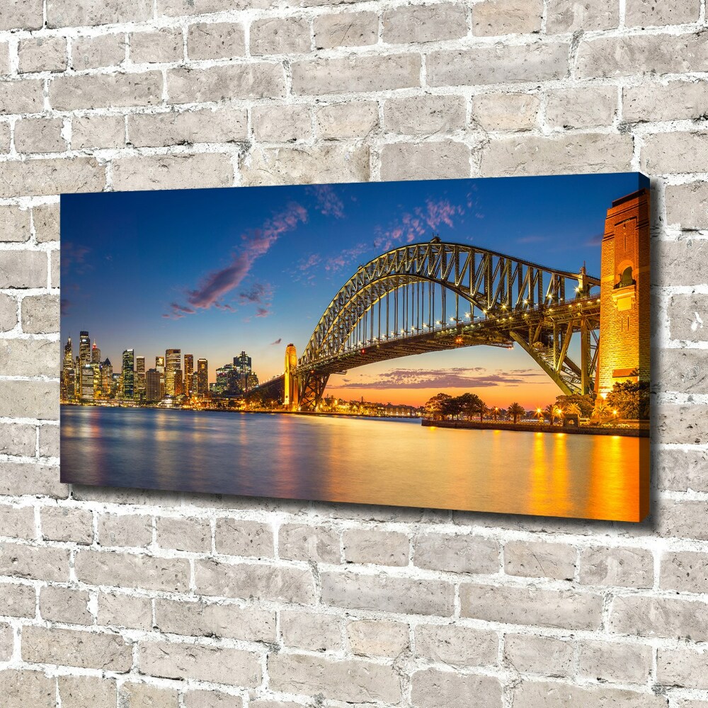 Tableau photo sur toile Panorama de Sydney