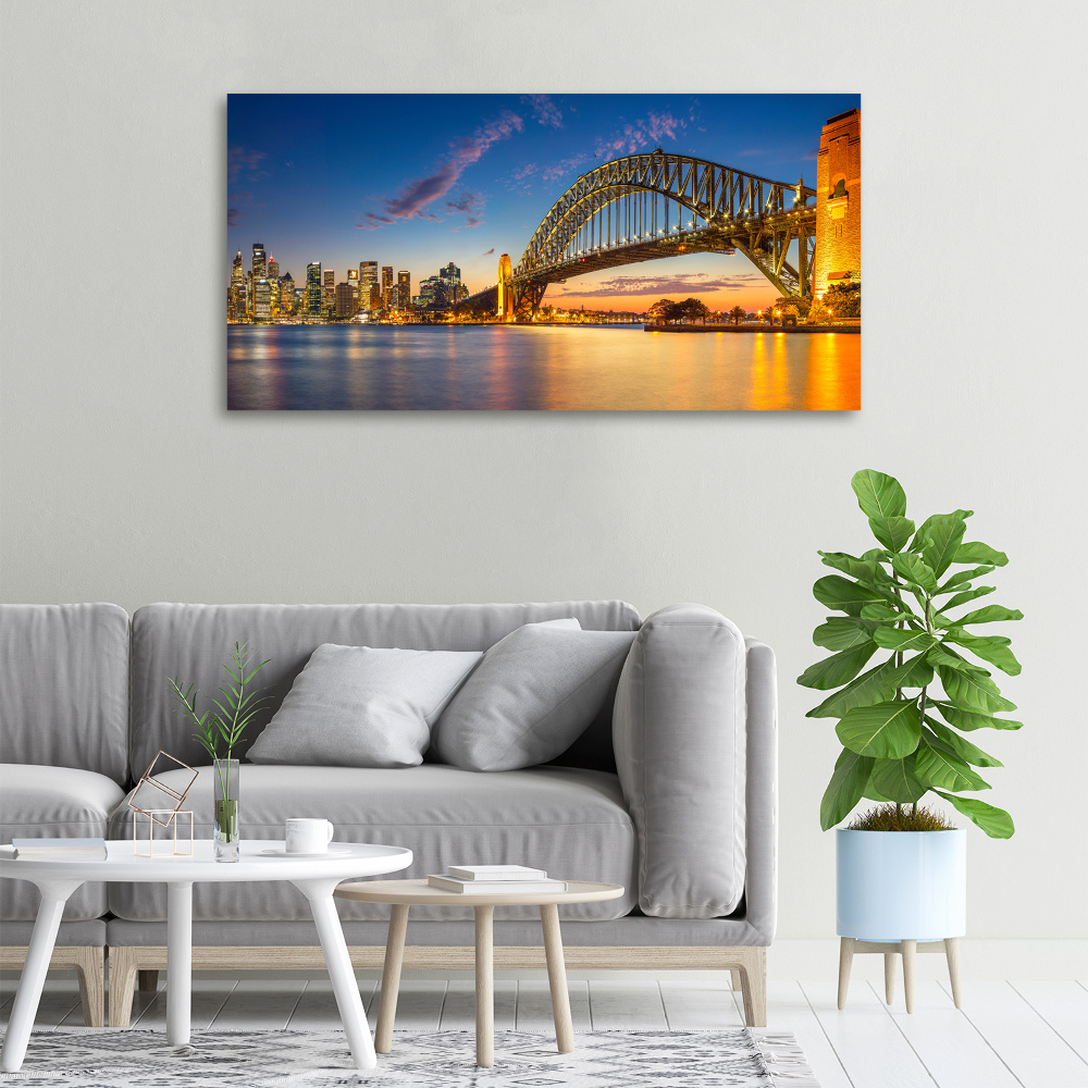 Tableau photo sur toile Panorama de Sydney