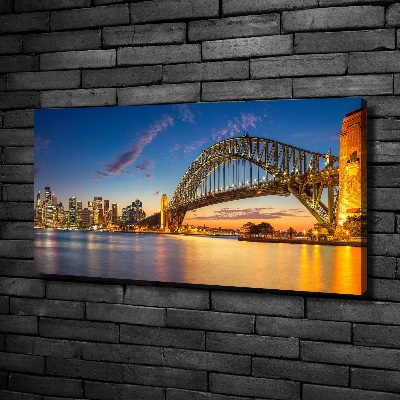 Tableau photo sur toile Panorama de Sydney