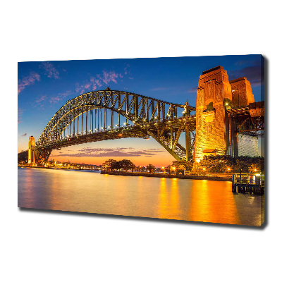 Tableau photo sur toile Panorama de Sydney