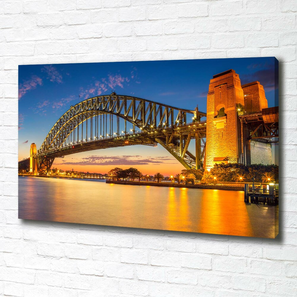 Tableau photo sur toile Panorama de Sydney