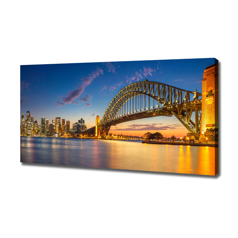 Tableau photo sur toile Panorama de Sydney