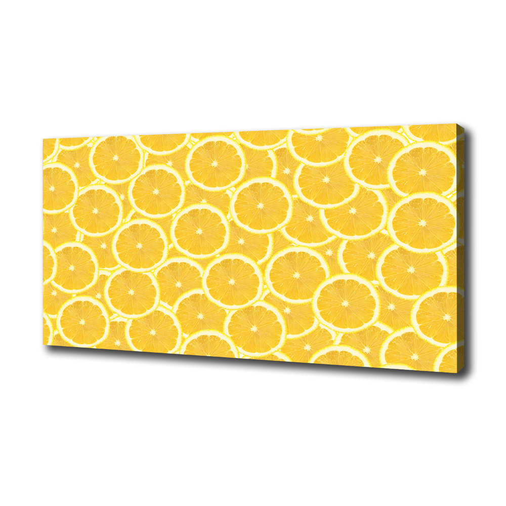 Tableau mural sur toile Tranches de citron