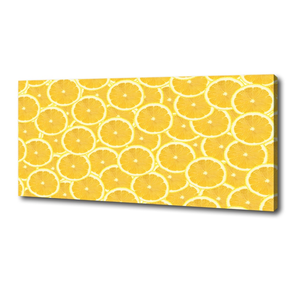 Tableau mural sur toile Tranches de citron