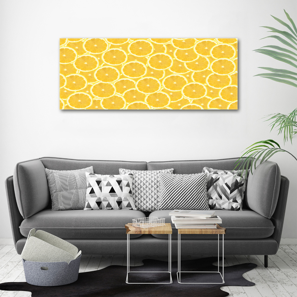 Tableau mural sur toile Tranches de citron