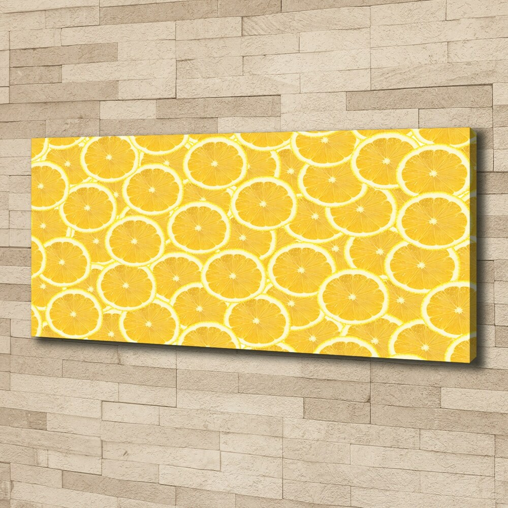 Tableau mural sur toile Tranches de citron