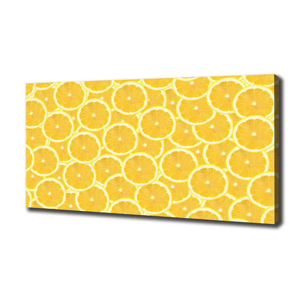 Tableau mural sur toile Tranches de citron