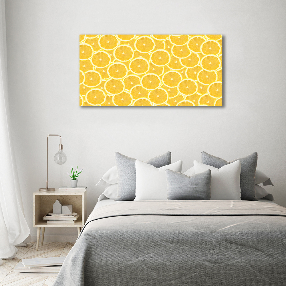 Tableau mural sur toile Tranches de citron