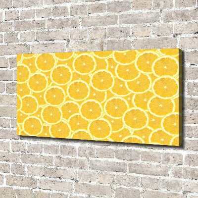 Tableau mural sur toile Tranches de citron