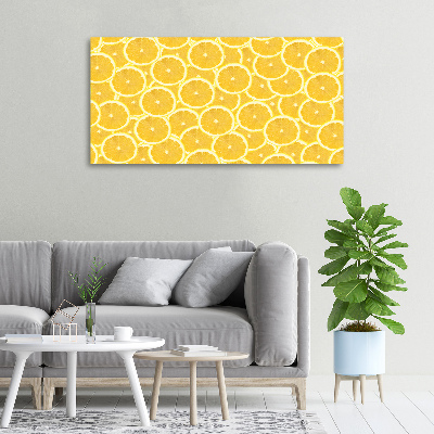 Tableau mural sur toile Tranches de citron