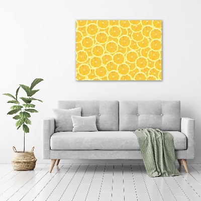 Tableau mural sur toile Tranches de citron