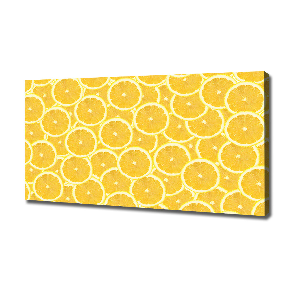 Tableau mural sur toile Tranches de citron