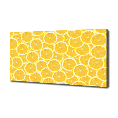 Tableau mural sur toile Tranches de citron