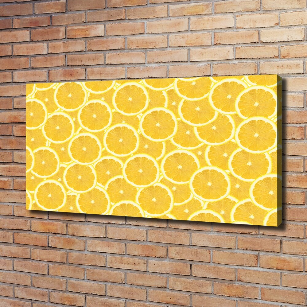 Tableau mural sur toile Tranches de citron