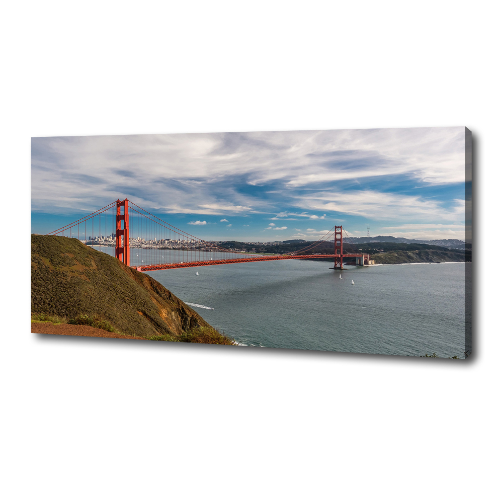 Tableau sur toile Le pont de San Francisco