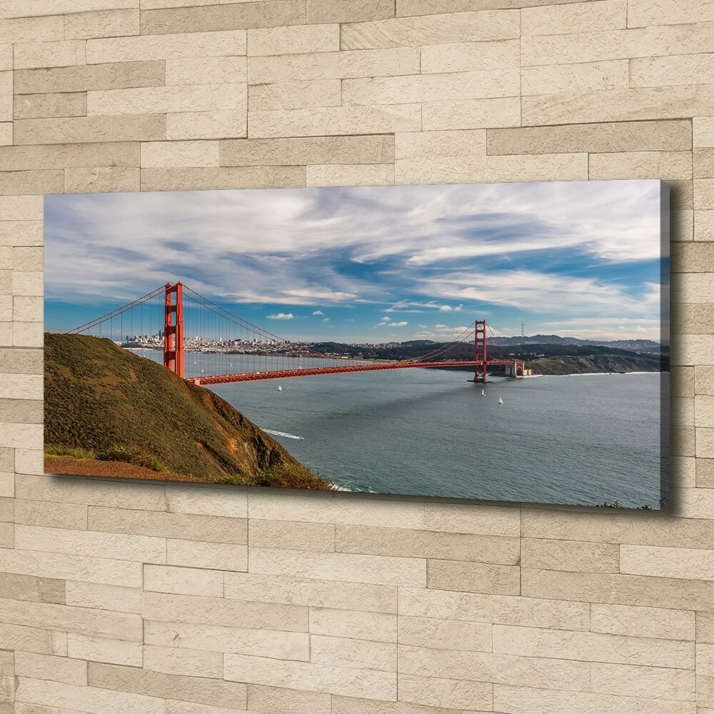 Tableau sur toile Le pont de San Francisco