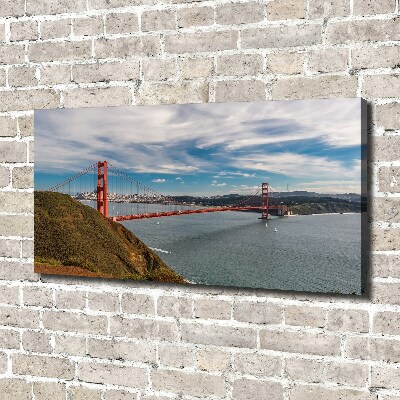 Tableau sur toile Le pont de San Francisco