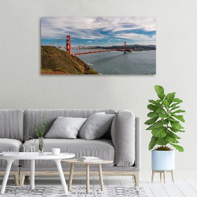 Tableau sur toile Le pont de San Francisco