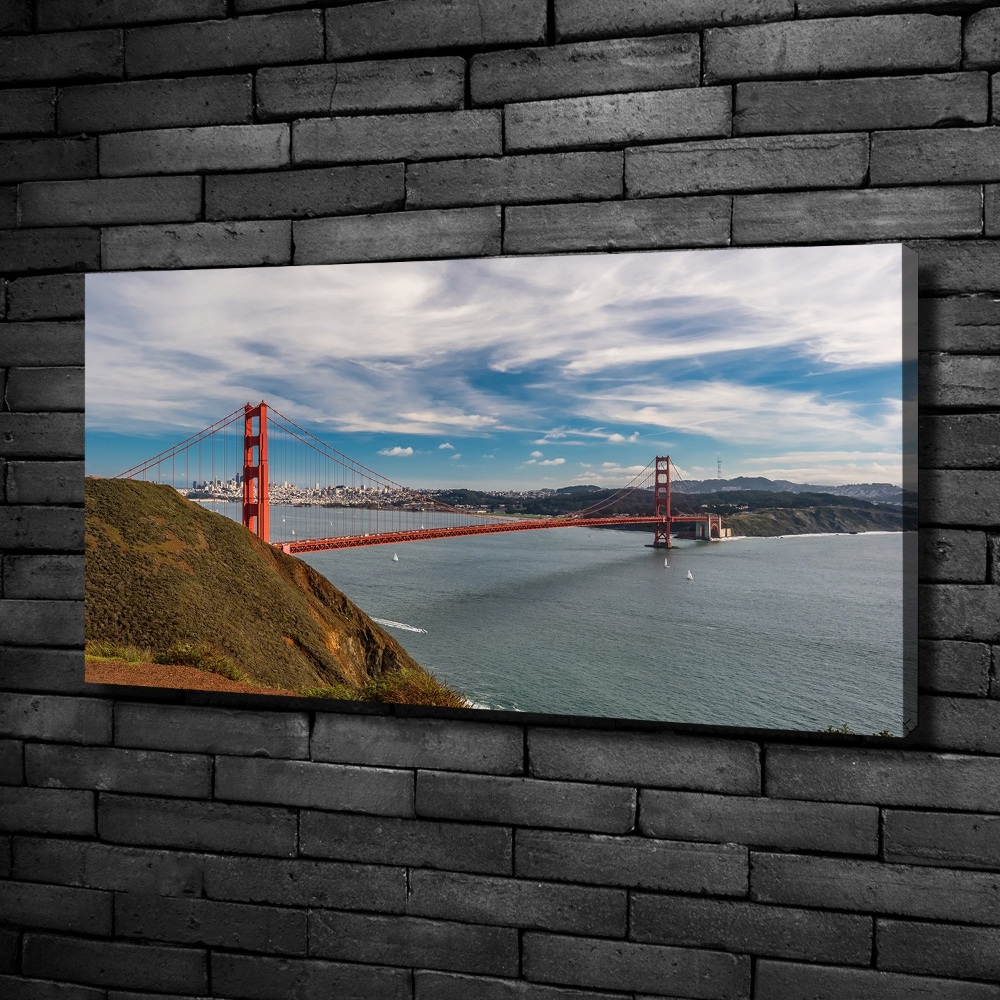 Tableau sur toile Le pont de San Francisco