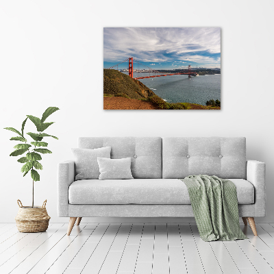 Tableau sur toile Le pont de San Francisco