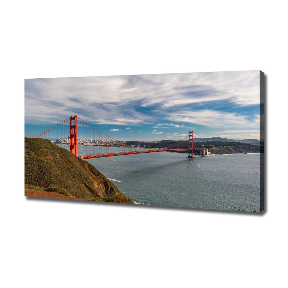 Tableau sur toile Le pont de San Francisco