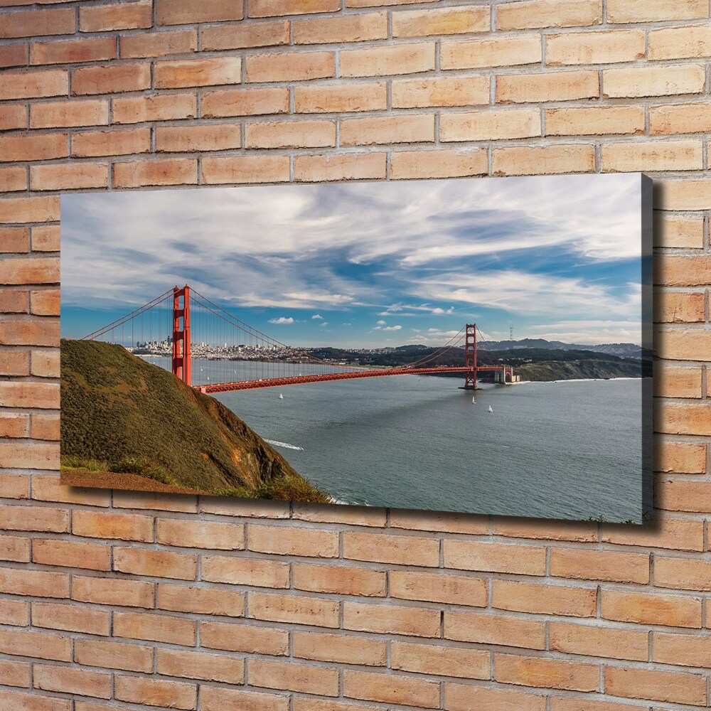 Tableau sur toile Le pont de San Francisco