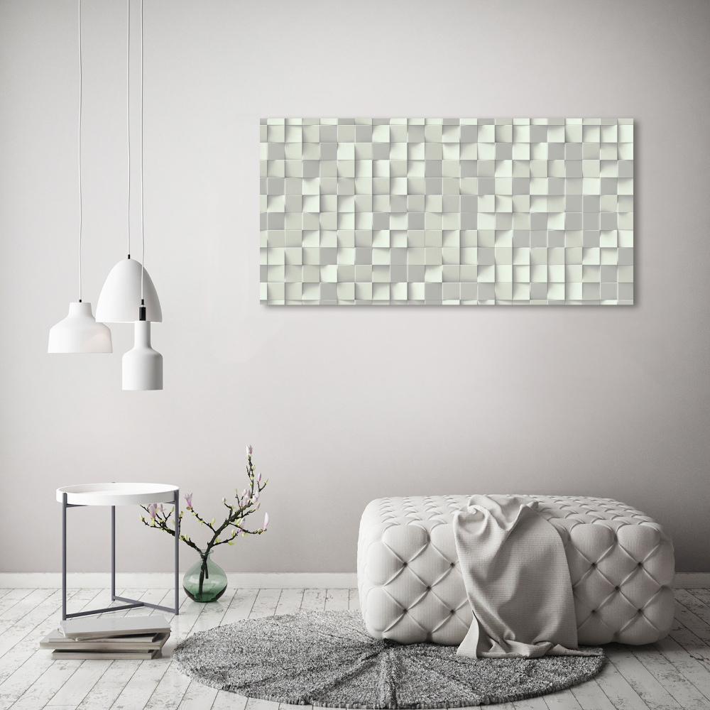 Tableau photo sur toile Motif géométrique 3D