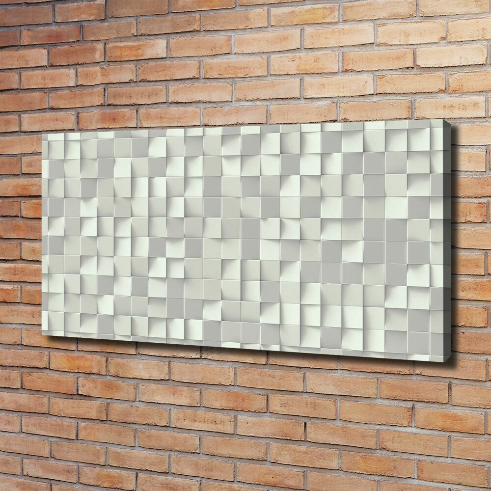 Tableau photo sur toile Motif géométrique 3D