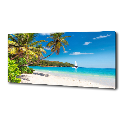 Tableau imprimé sur toile Plage tropicale