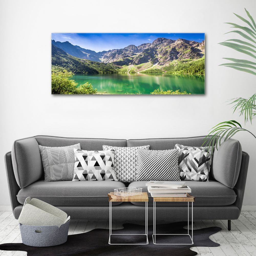 Tableau mural sur toile Oeil moral Tatras