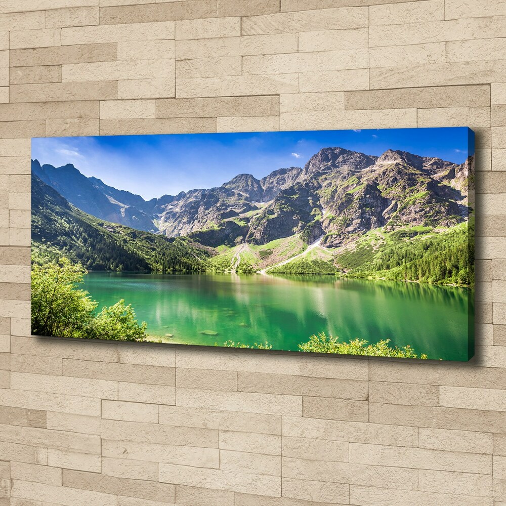 Tableau mural sur toile Oeil moral Tatras